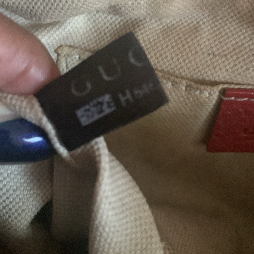 ♥️💄💋Authentic GUCCI Red Soho Disco Crossbody💋💄❤️ - Picture 11 of 13